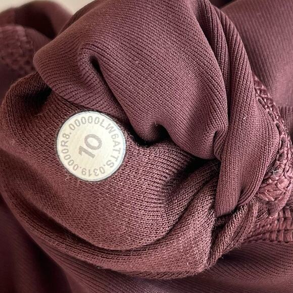 Lululemon High Rise Wunder Under Crop Legging Dark Adobe - Picture 8 of 9